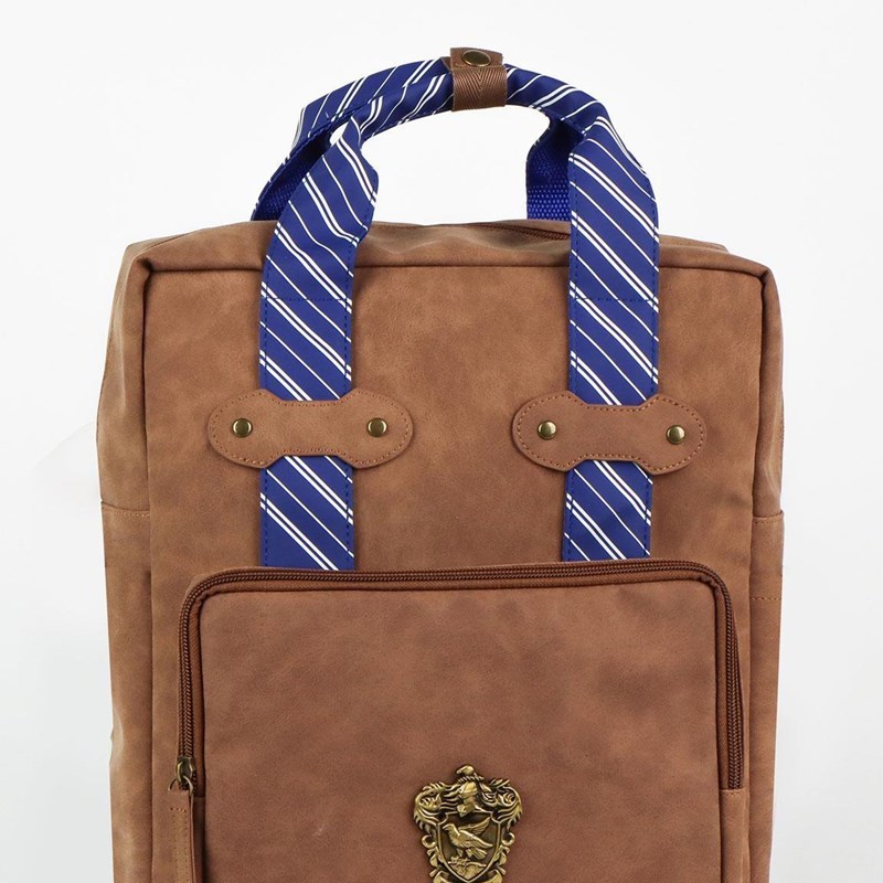 SAC A DOS CUIR BRUN CASUAL SERDAIGLE - HARRY POTTER
