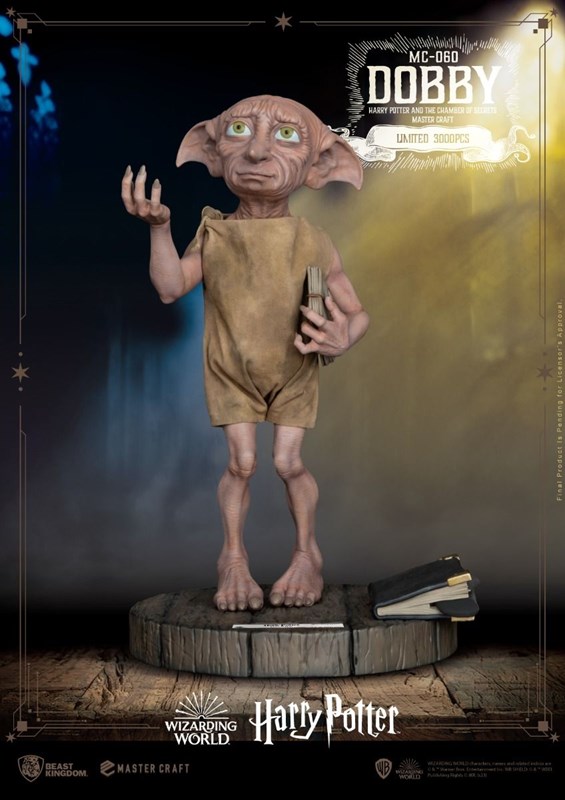 Statuette Dobby Master Craft 39 cm 3000 ex. - Harry Potter