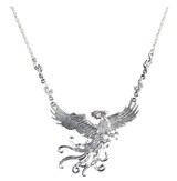 collier pendentif fumseck phenix harry potter noble collection