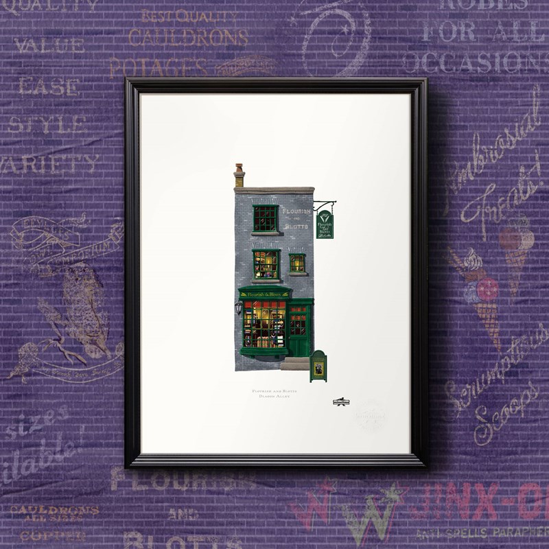 Art print boutique Fleury & Bott MinaLima - Harry Potter