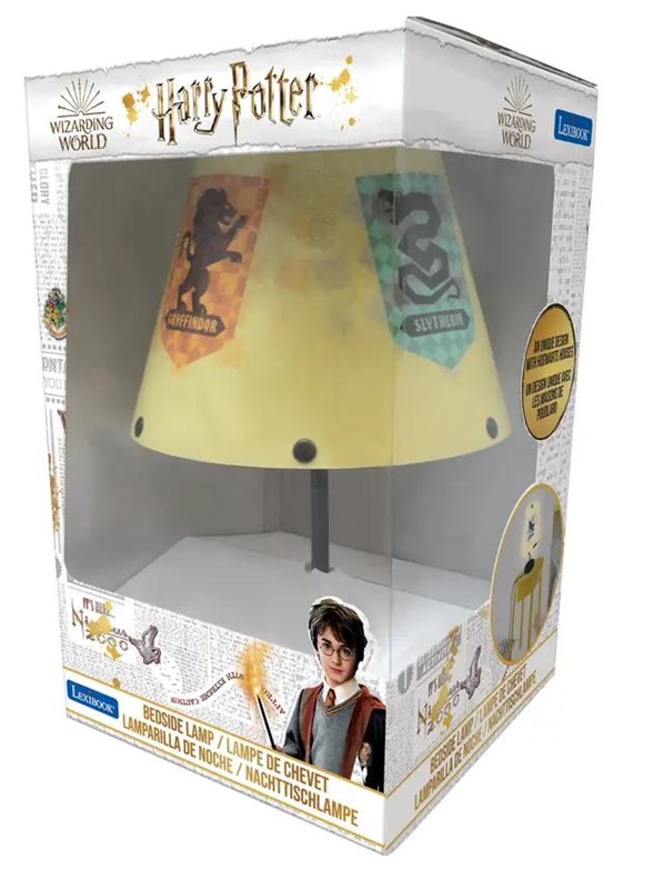 LEXIBOOK - HARRY POTTER - LAMPE DE CHEVET 4 MAISONS