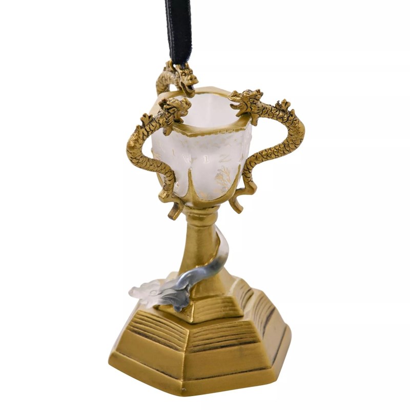 Suspension de sapin dorée LED Coupe des Trois Sorciers- Harry Potter