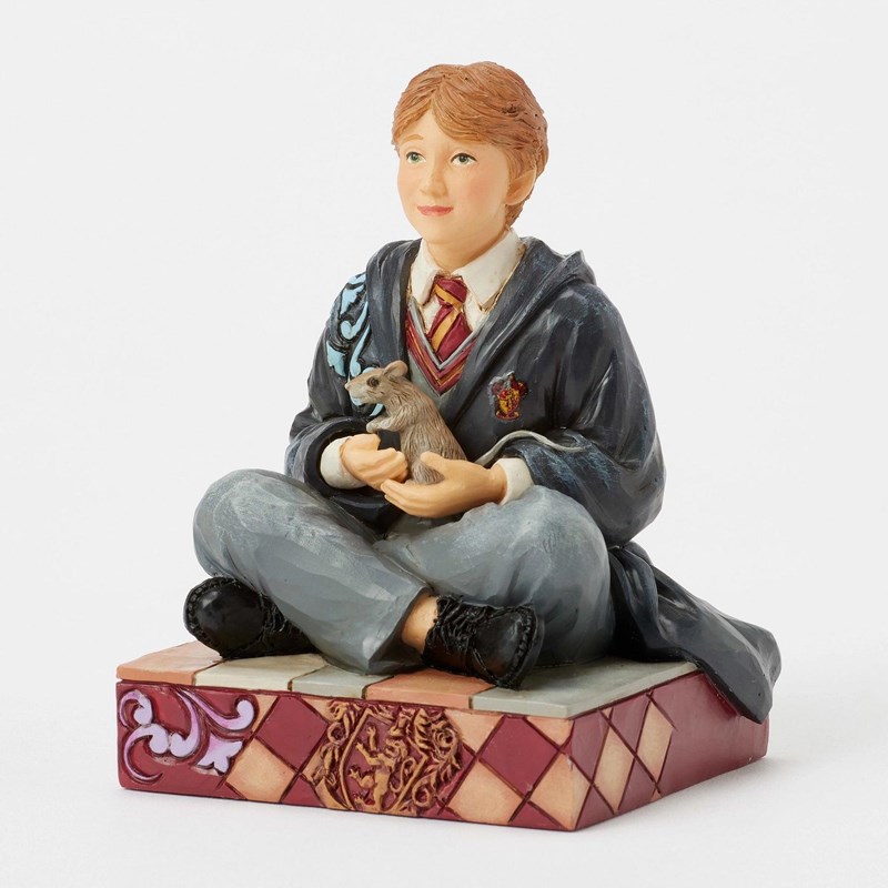 Figurine Ron Weasley et Croutard par Jim Shore - Harry Potter