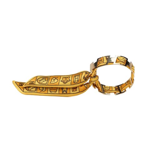 Bracelet doré et Lien, Harry Potter, Poufsouffle