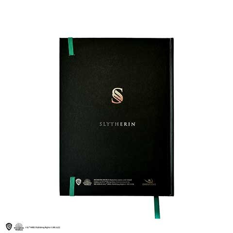 Carnet rigide et marque-page Serpentard - Harry Potter