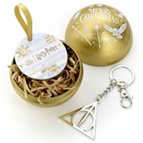 boule noel vif d'or porte cles reliques de la mort harry potter1