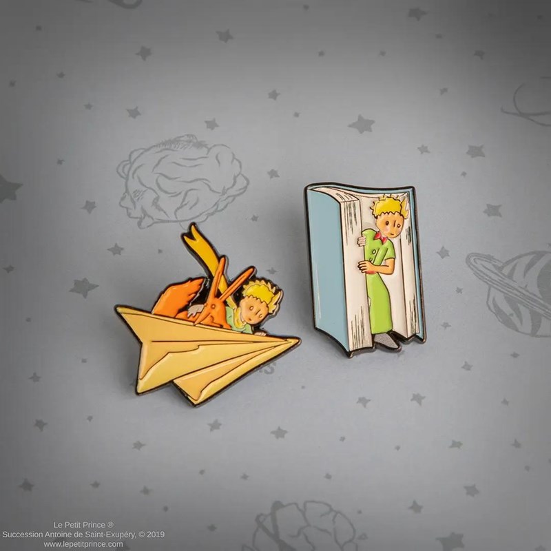 Set de 2 Pin’s Livre de Contes Enchantés – Le Petit Prince