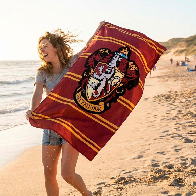 SERVIETTE DE PLAGE GRYFFONDOR - HARRY POTTER