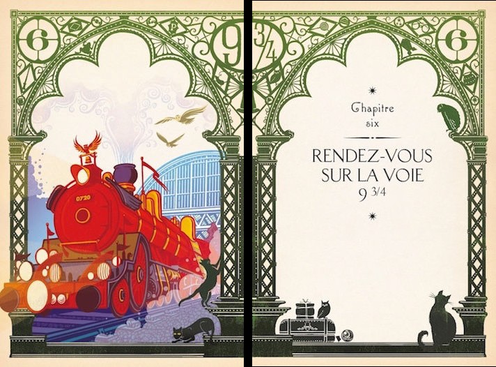 Harry Potter à l'École des Sorciers (FRANCAIS) - Illustré par MinaLima