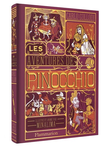 Pinocchio - Livre illustré & animé par MinaLima