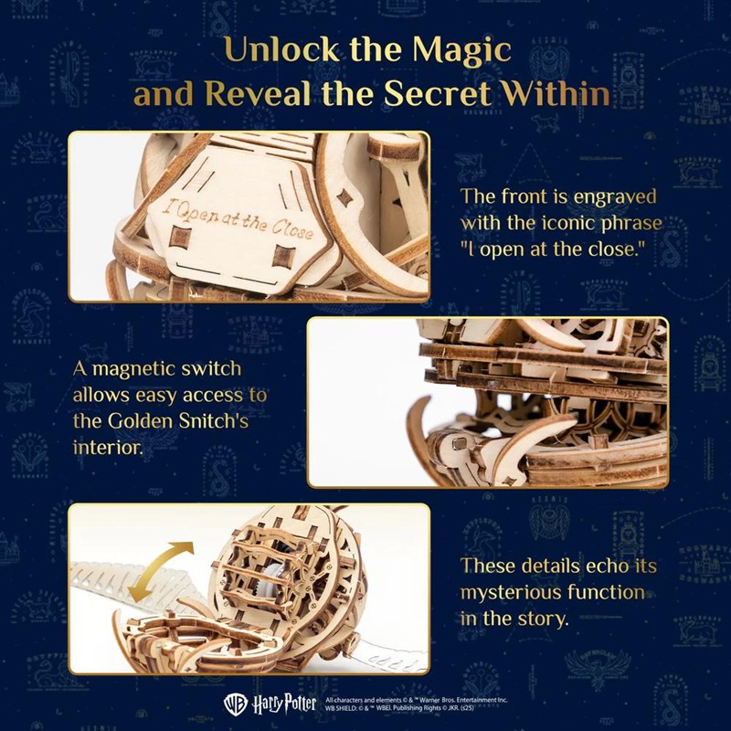 Puremind x Harry Potter Golden Snitch 1631