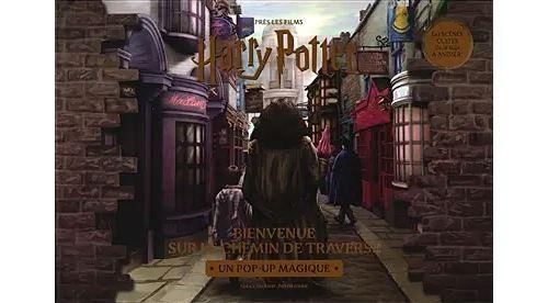 LIVRE POP UP MAGIQUE - CHEMIN DE TRAVERSE - HARRY POTTER