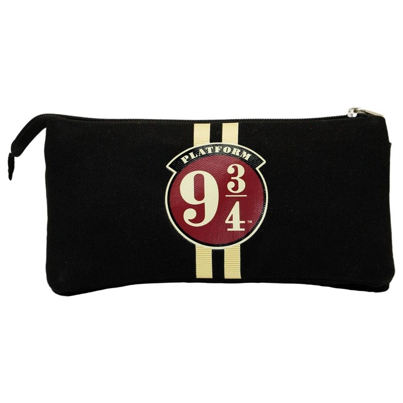 Trousse plumier triple Platform 9 3/4 - Harry Potter