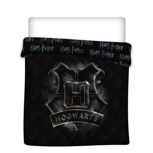Couvre-lit Poudlard 100% polyester - Harry Potter
