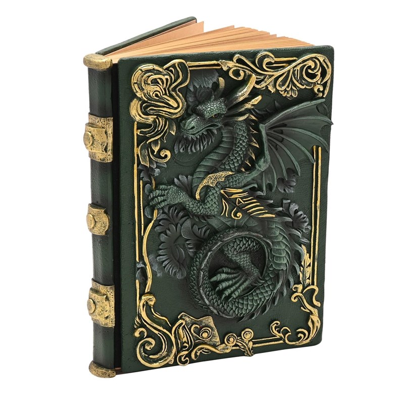 Carnet dragon vert 3D - Mystic Legends