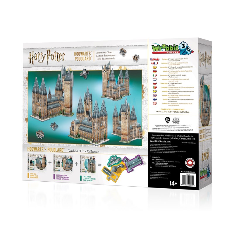 Puzzle 3D Tour D'Astronomie de Poudlard