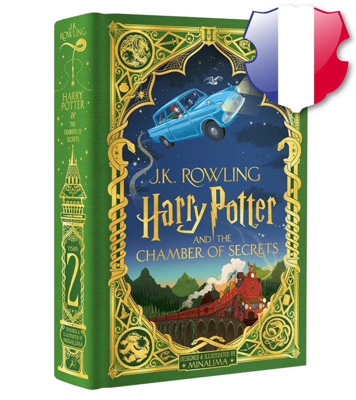 Coffret 3 livres Harry Potter illustrés par MinaLima