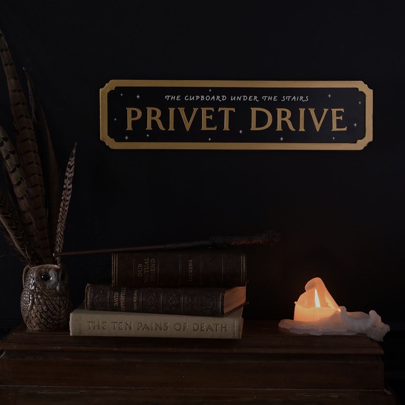 Plaque de rue Privet Drive - Harry Potter
