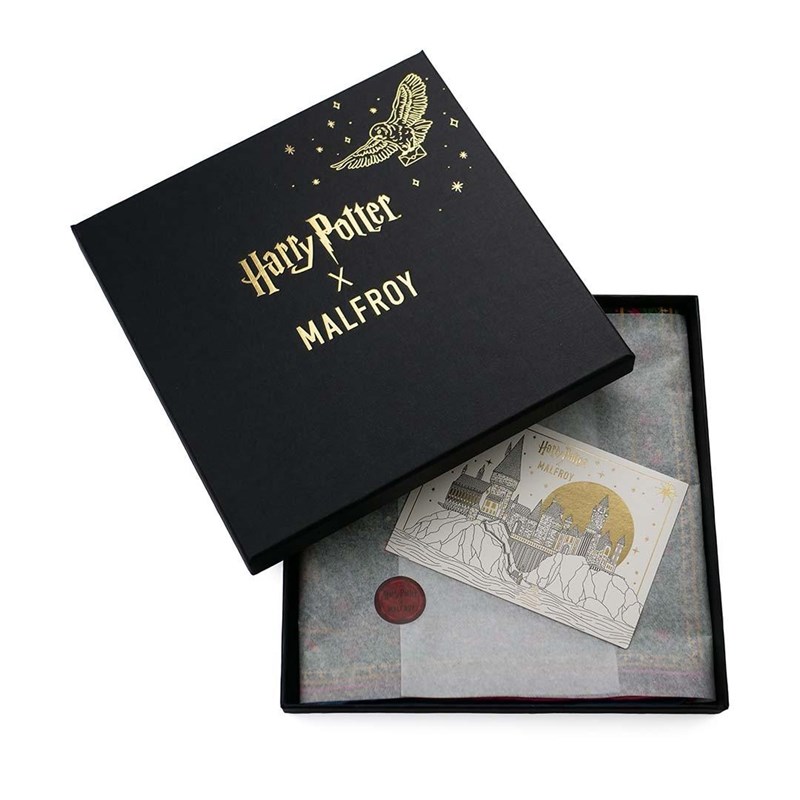 CARRE DE SOIE 90 - MALFROY - LESSON AT HOGWARTS - HARRY POTTER