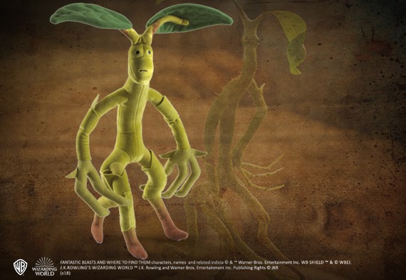 Peluche Botruc - Noble Collection - Animaux Fantastiques