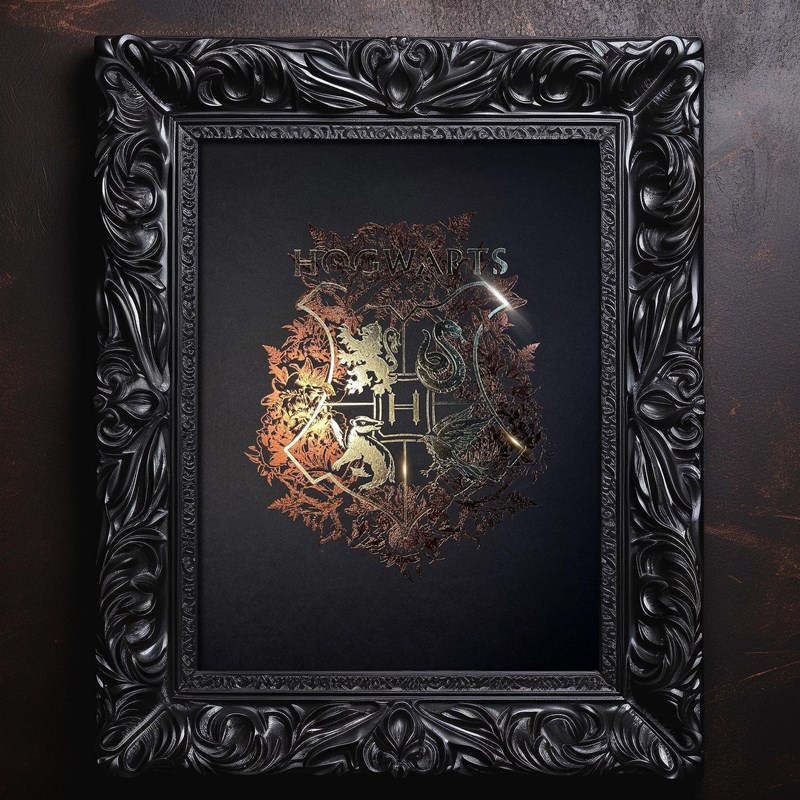Artprint Poudlard dorure à chaud - Harry Potter