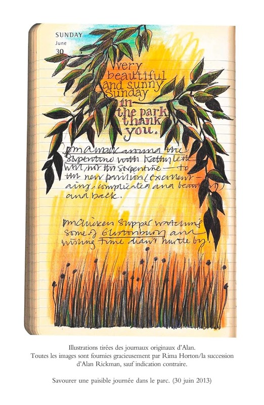 Le Journal d'Alan Rickman