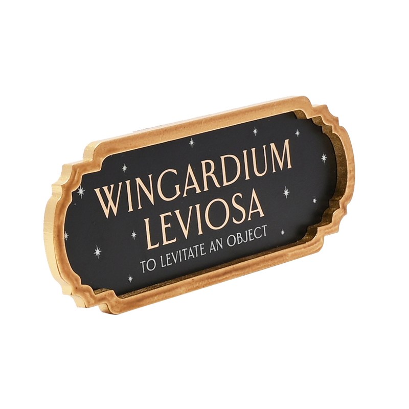 Plaque sortilège Wingardium Leviosa - Harry Potter