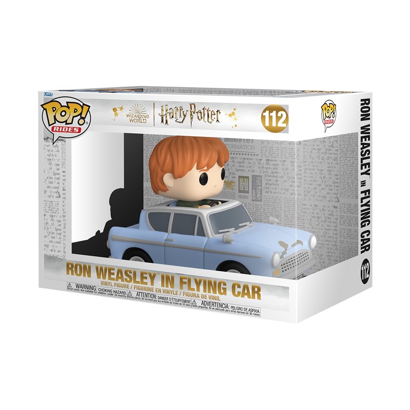 Funko Pop! Rides: The Chamber of Secrets 20th Anniversary - Ron Weasley with Ford Anglia