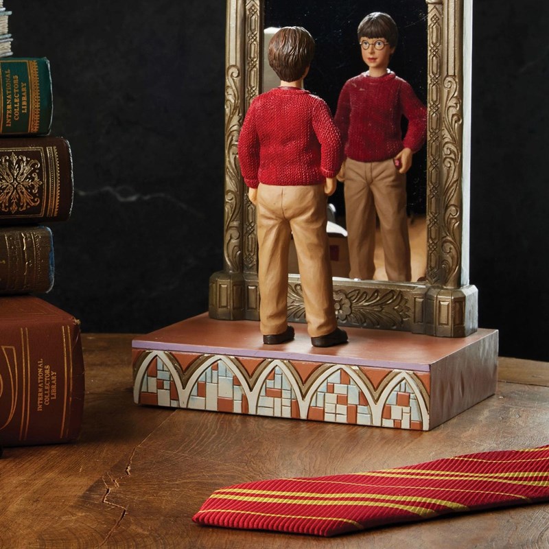 Figurine Harry Potter devant le miroir du Rised par Jim Shore