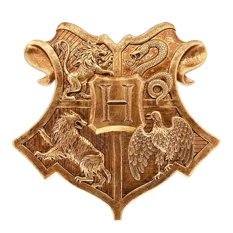 Blason mural Poudlard 3D - Harry Potter