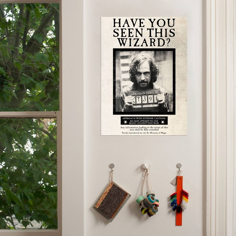 Poster Sirius Black "Have You Seen This Wizard" - MinaLima