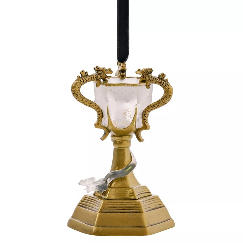Suspension de sapin dorée LED Coupe des Trois Sorciers- Harry Potter
