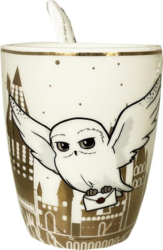 Set mug et cuillère Hedwige - Harry Potter
