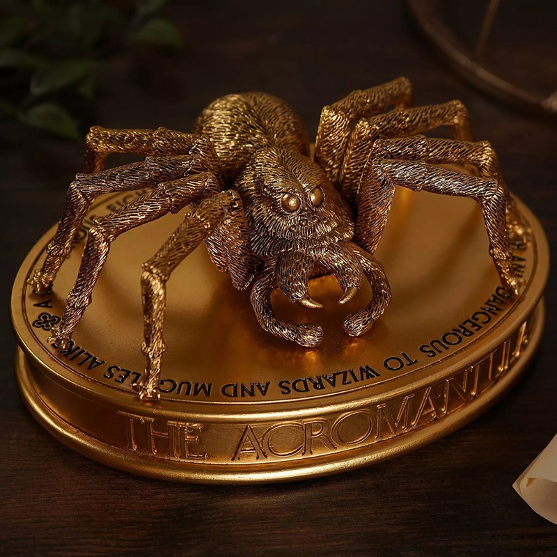 Figurine dorée Aragog - Harry Potter