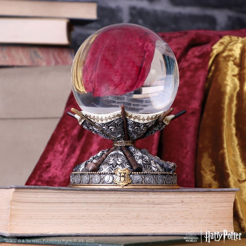 Boule de cristal sur socle baguettes- Harry Potter