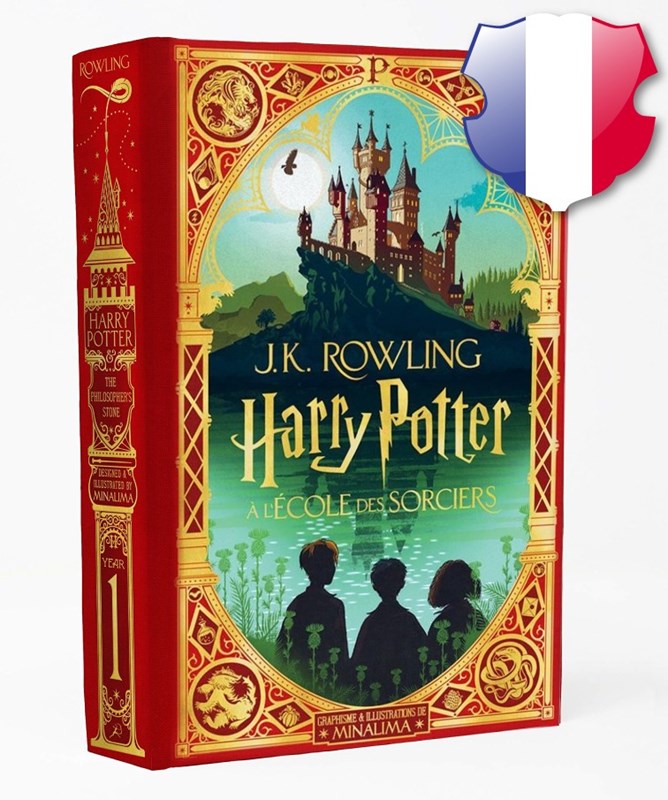 Harry Potter à l'École des Sorciers (FRANCAIS) - Illustré par MinaLima