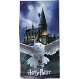 drap essuie de plage ou de bain harry potter poudlard hedwige