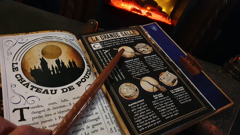 Livre La Carte du Maraudeur - Le Guide Magique