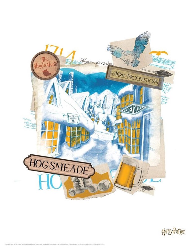 Set de 10 lithographies Harry Potter de qualité supérieure