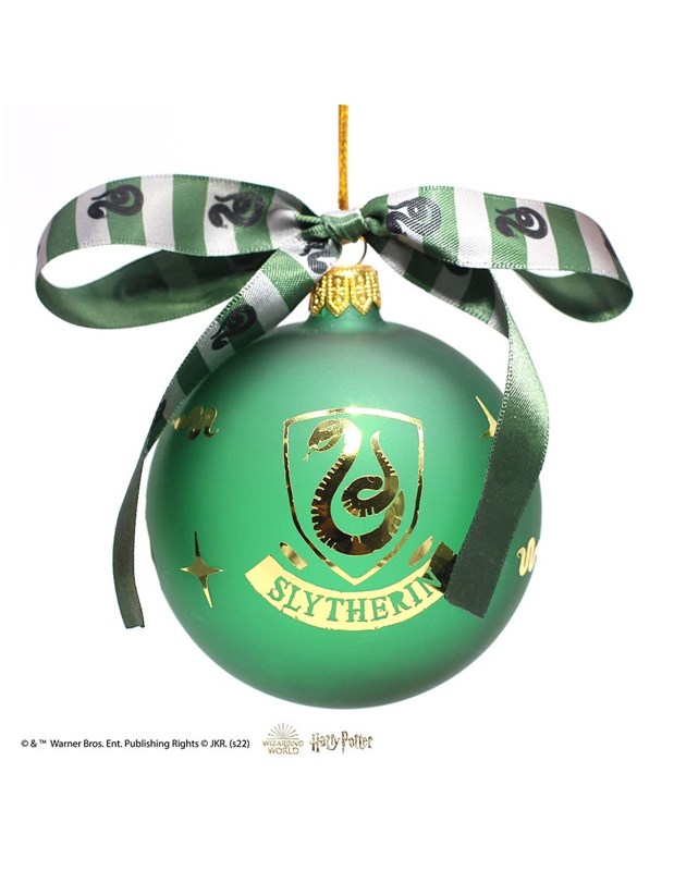 Boule de Noël Serpentard Arribas - Harry Potter