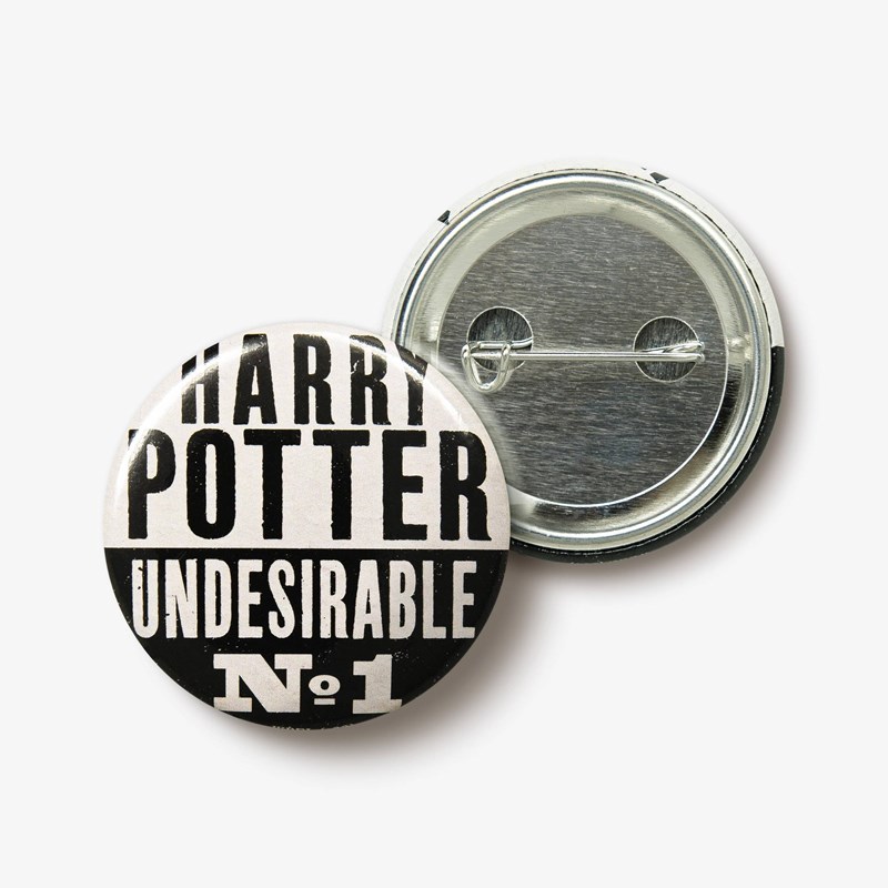 Badge Gazette du Sorcier Harry Potter - Undesirable N°1