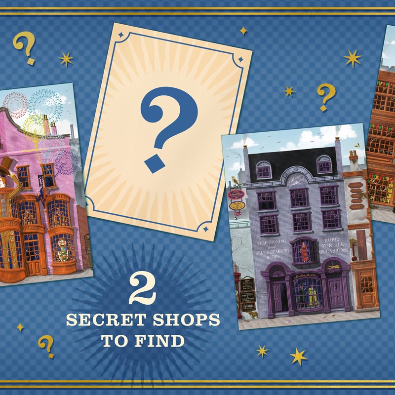 Cartes postales Mystères - Série 02 Les boutiques du Chemin de Traverse