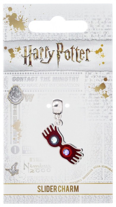 Slider charm pendentif Lorgnospectres Luna Lovegood - Harry Potter