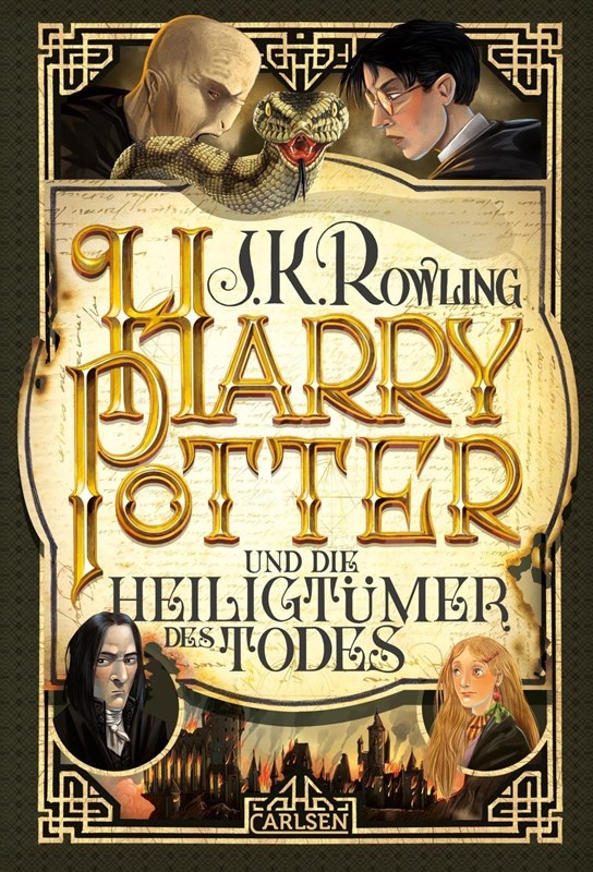 Édition 20 ans ALLEMANDE des 7 tomes Harry Potter