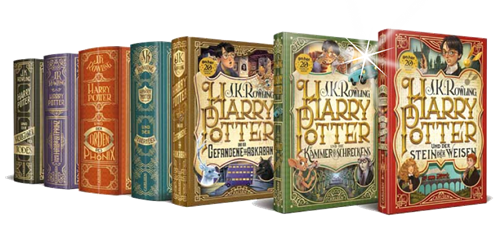 Édition 20 ans ALLEMANDE des 7 tomes Harry Potter