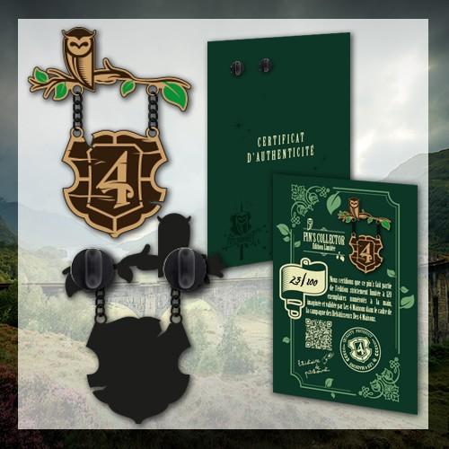 Pin's édition limitée "Pitchounet fait renaître Les 4 Maisons"