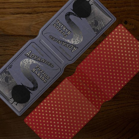 Porte-cartes Livre des Potions