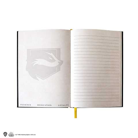 Carnet rigide et marque-page Poufsouffle - Harry Potter