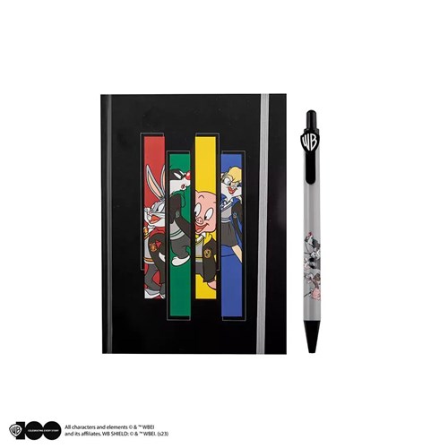 Carnet stylo Looney Toons à Poudlard - Harry Potter - WB 100th
