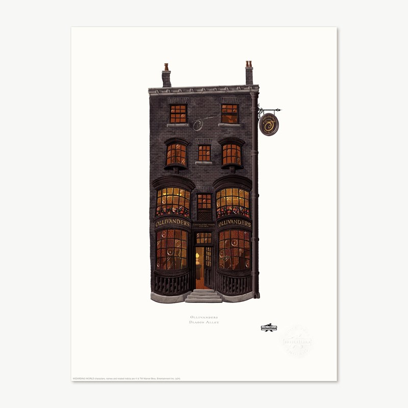Art print boutique Ollivander MinaLima - Harry Potter